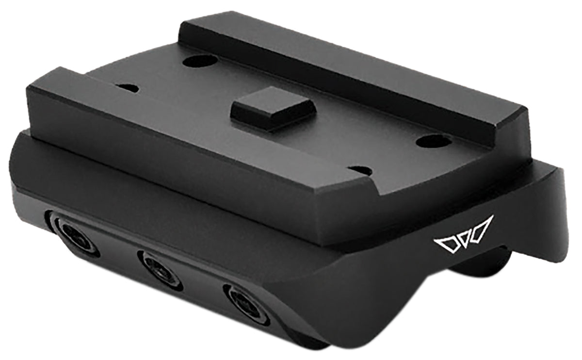 Warne 6111M Shotgun Rib Mini Red Dot Mount Black Anodized Aluminum - Fits Aimpoint T1/T2/Vortex Crossfire
