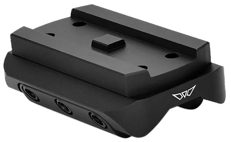Warne 6111M Shotgun Rib Mini Red Dot Mount Black Anodized Aluminum - Fits Aimpoint T1/T2/Vortex Crossfire