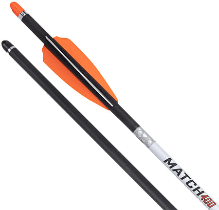 TenPoint HEA7606 Match 400 20" Carbon Arrow with Alpha Nock HP .004 Straightness Orange