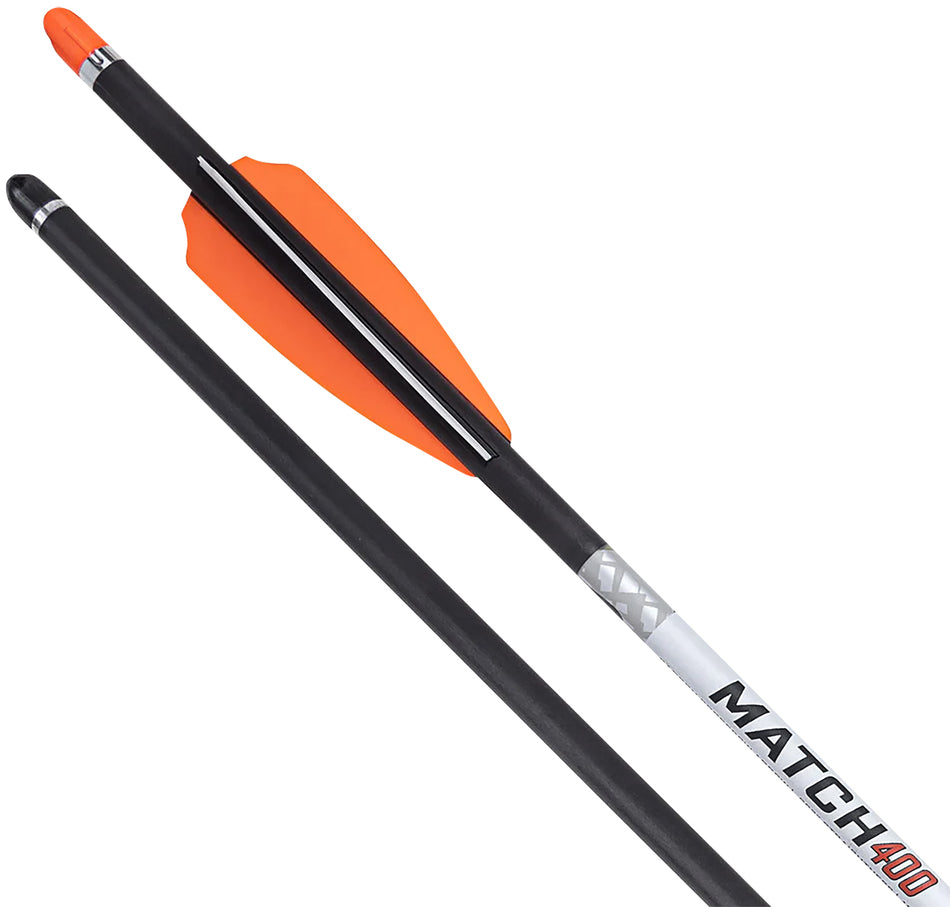 TenPoint HEA7606 Match 400 20" Carbon Arrow with Alpha Nock HP .004 Straightness Orange