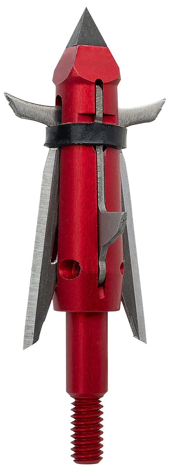 TenPoint HEA8043 Nemesis 100-Grain Crossbow Broadhead Chisel Tip Stainless Blades Red 3 Pack