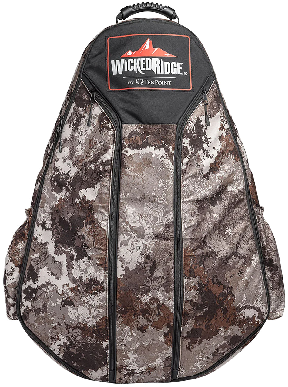 Tenpoint Wicked Ridge Ambush Bowpack Black with Zippered External Pockets