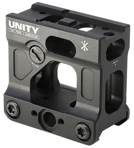 Unity Tactical FAST Micro Mount Black Anodized FSTMICB Aimpoint Micro Footprint
