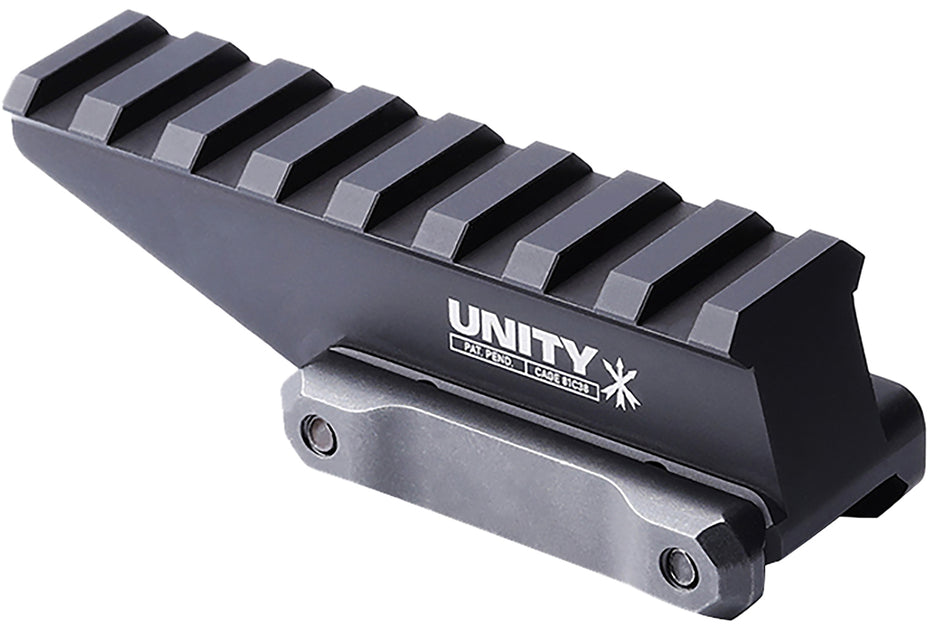 Unity Tactical FAST Absolute Riser Mount Black Anodized FSTRAB Picatinny