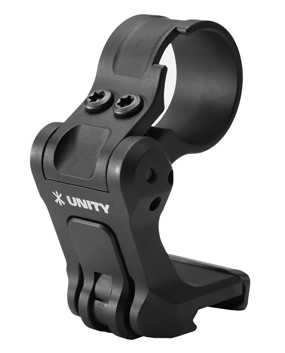 Unity Tactical FAST FTC 30mm Flip-to-Center Magnifier Mount Black FSTMAPB