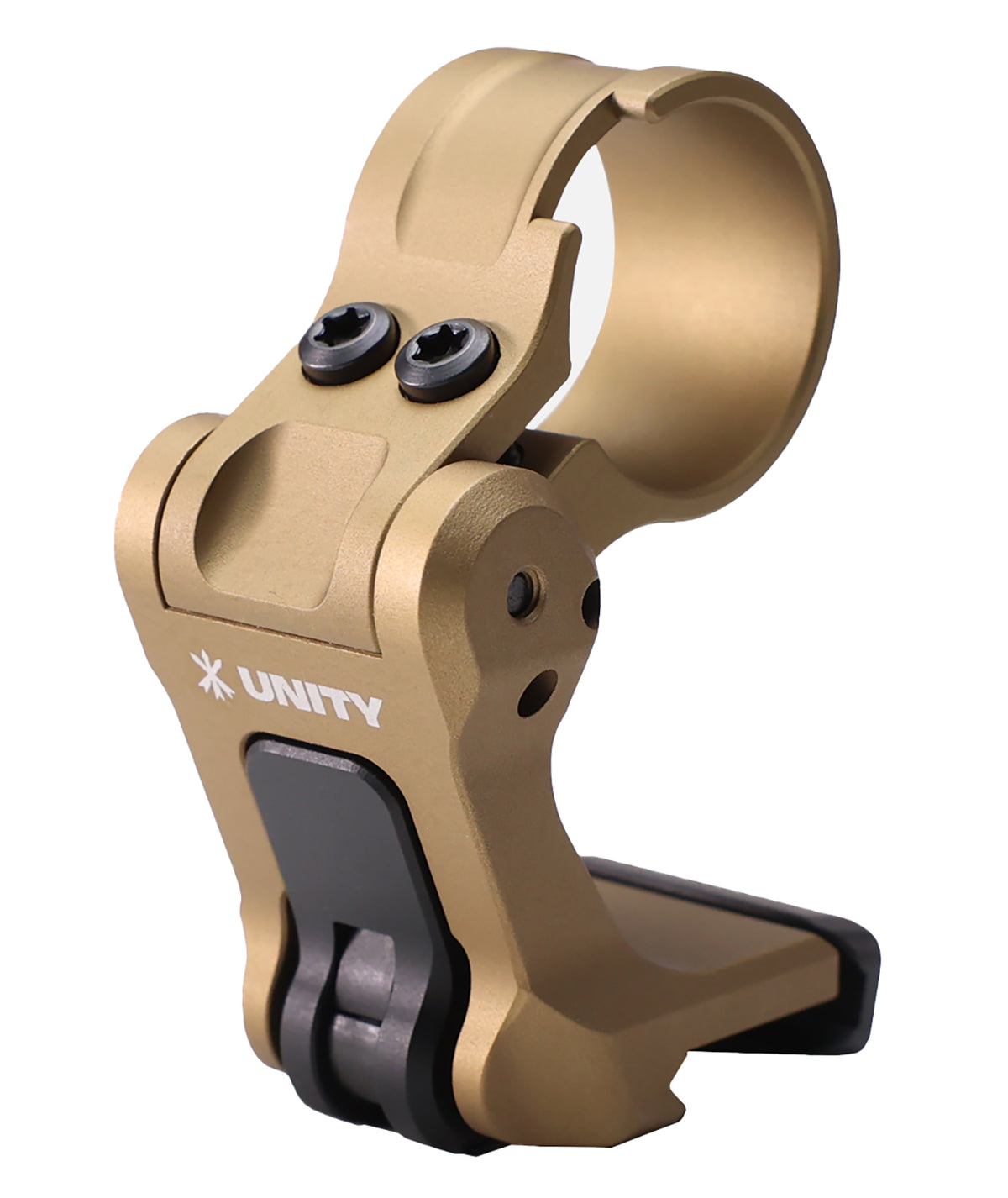 Unity Tactical FAST FTC 30mm Flip-to-Center Magnifier Mount FDE FSTMAPF