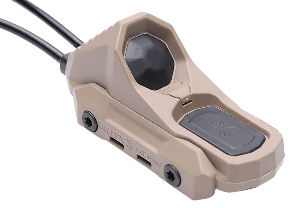 Unity Tactical LLC AXNSSI7F Axon Sync FDE SureFire Crane Dual-Button Remote Switch