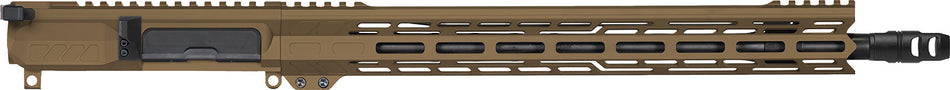 CMMG 28B260CMB Resolute 22 ARC 16.10" AR Upper 7075-T6 Aluminum 15" M-LOK Free-Float Handguard, Midnight Bronze