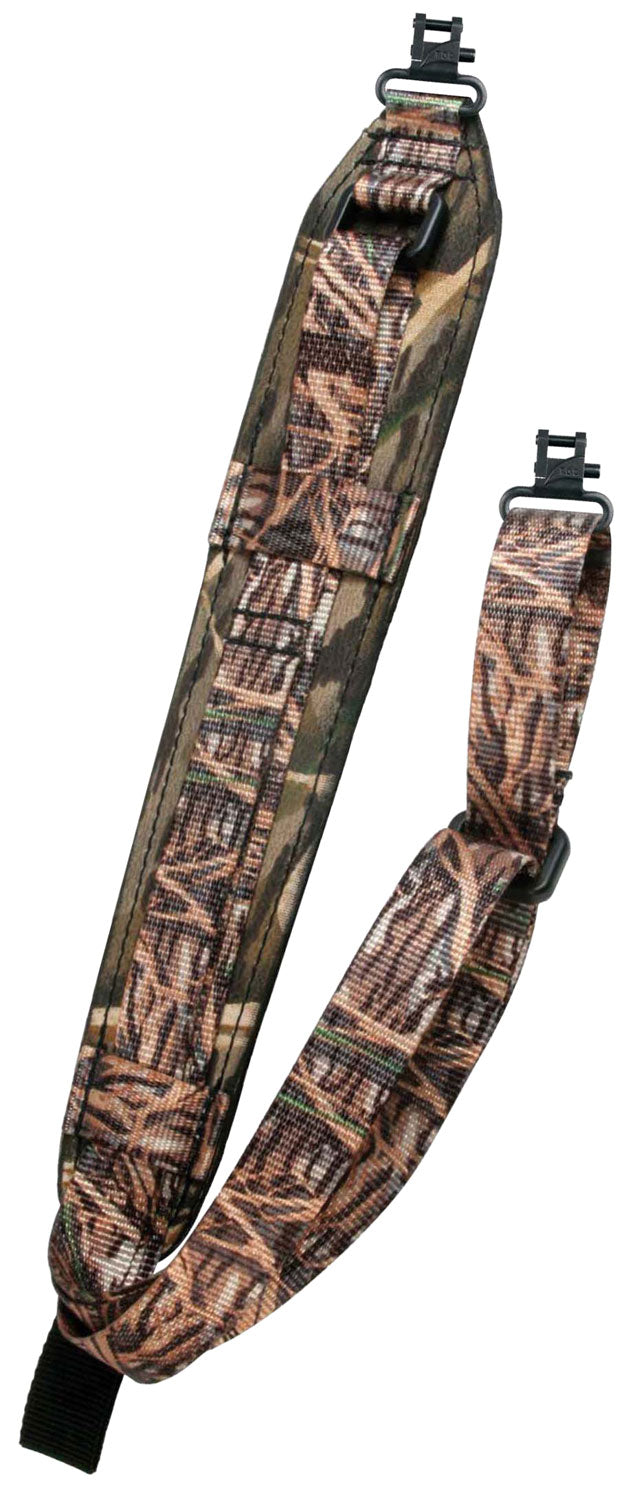 Outdoor Connection Padded Super Sling Mossy Oak Shadow Grass Nylon with Talon Swivels