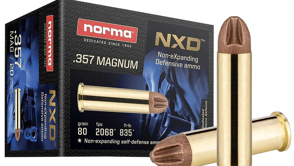 Norma NXD  357 Magnum 80 Gr Solid