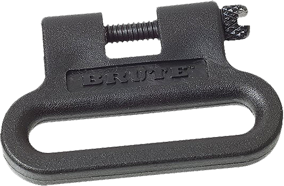 Outdoor Connection Brute Sling Swivel Set BRT79201 1.25 Inch Black Synthetic Two-Piece