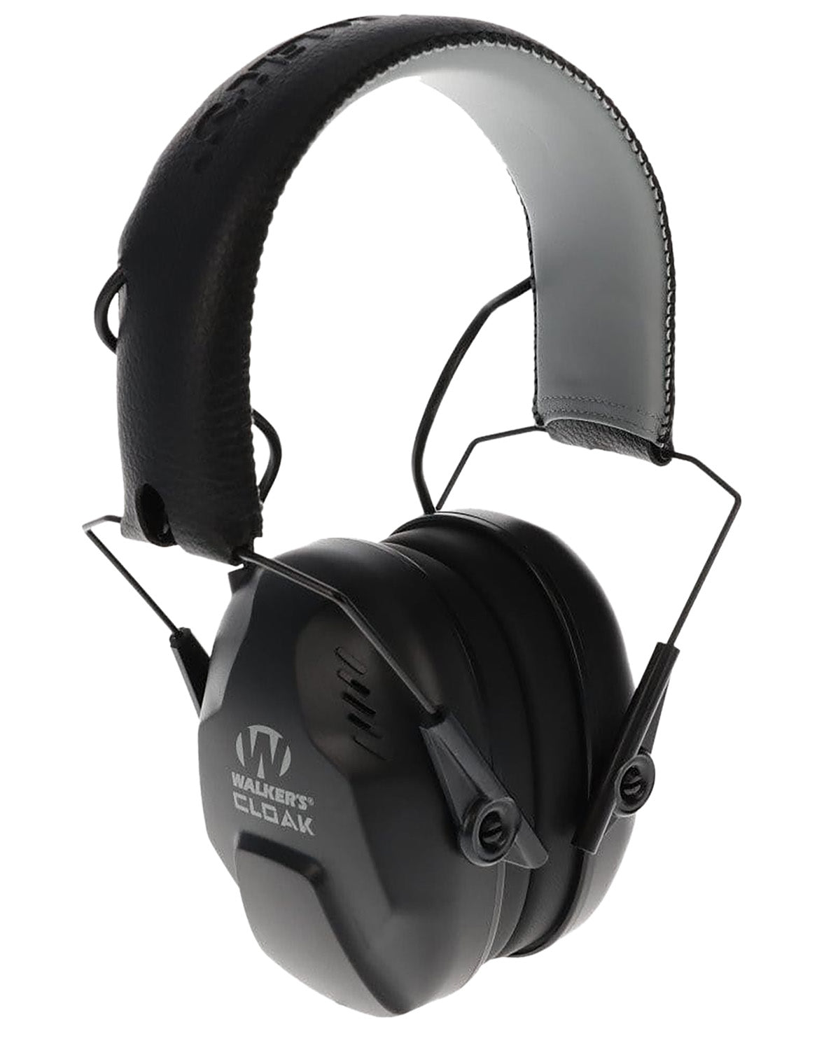 Walker's Cloak Dual Mic Electronic Hearing Protection Muff 23-25 dB Black