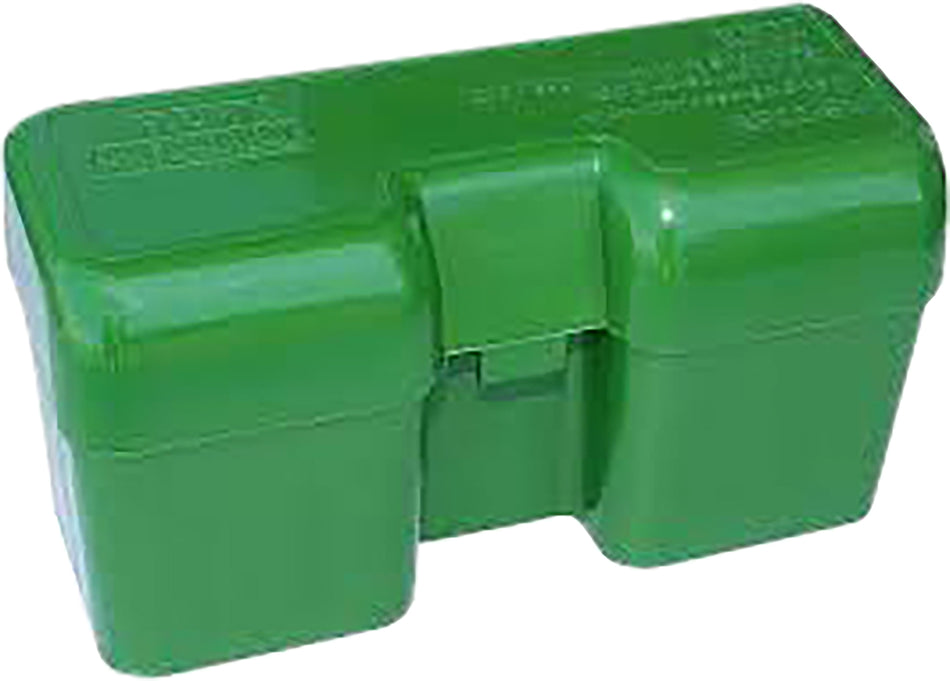 MTM Case-Gard RF22LM10 Green Polypropylene Flip-Top Ammo Box 375 Rem 22rd