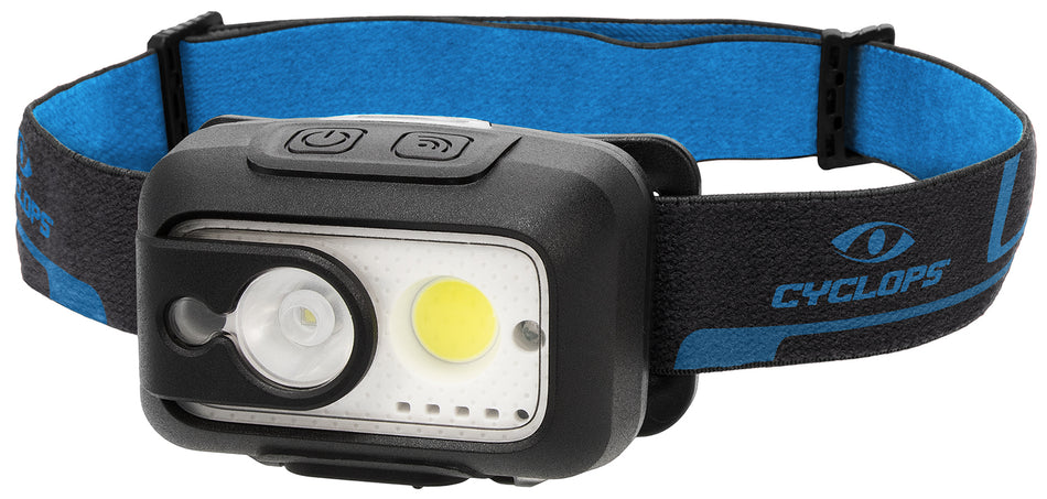 Cyclops EclipseElite Headlamp 520 Lumens Cree LED White/Red Black