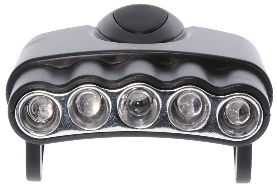 Cyclops Orion 27 Lumen White LED Hat Clip Light Black 5 Units Per Package
