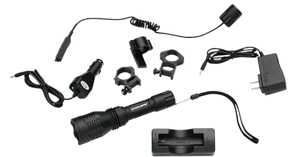 Cyclops VB250NC Varmint Rifle Light 250 Lumens Green LED Black Anodized