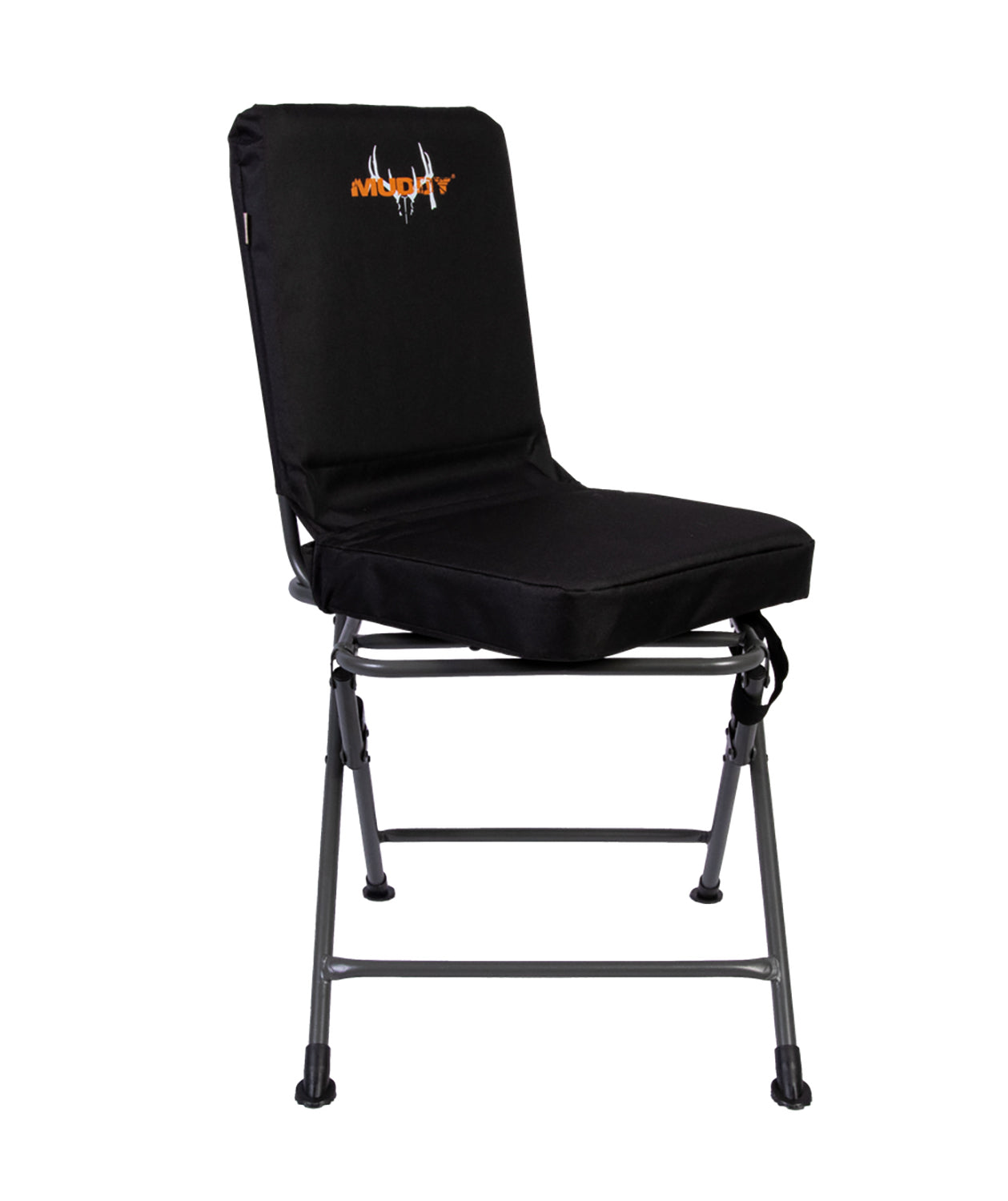 Muddy Padded Swivel Blind Chair Black Polyester Fabric/Foam MUDPSCHR