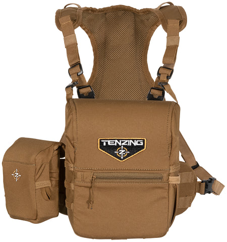 Tenzing Bino Harness Medium Tan Honeycomb Poly Oxford with Rangefinder Pocket