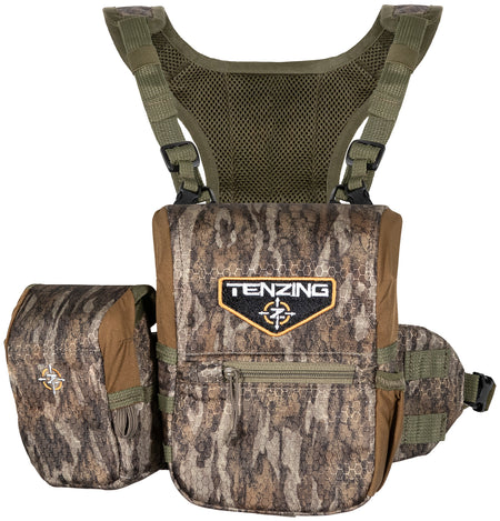 Tenzing Bino Harness Small Mossy Oak Bottomland 300D Poly Oxford with Rangefinder Pocket