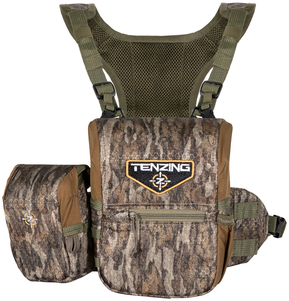 Tenzing Bino Harness Small Mossy Oak Bottomland 300D Poly Oxford with Rangefinder Pocket