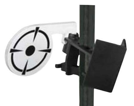 Birchwood Casey T-Post Dueling Target Steel Bullseye Black/White TP38DT