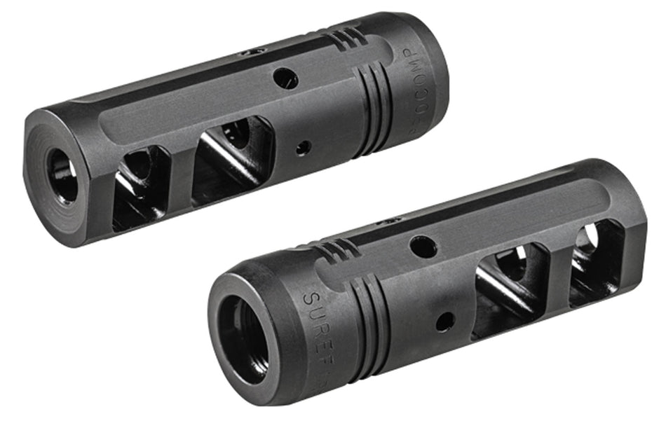 SureFire ProComp Muzzle Brake for AR-10/LR308, 7.62mm, 5/8"-24 Threads, Black Melonite