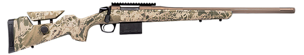 CVA Cascade VH CR4030 .243 Win 22" Rifle, Smoked Bronze Cerakote, Realtree Hillside Stock