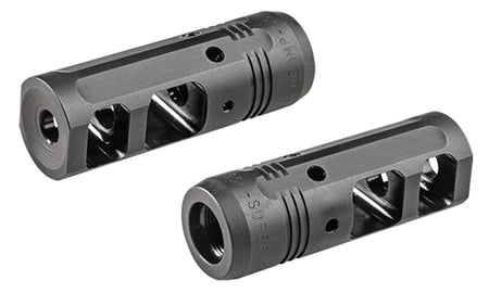 SureFire ProComp Muzzle Brake for M4/M16, 5.56mm, 1/2"-28 Threads, Black Melonite Steel
