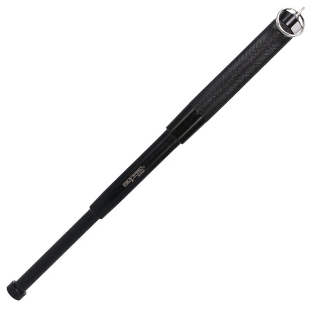 Cold Steel Expandable Steel Baton 7 to 12" Black Includes Key Ring CSBT12