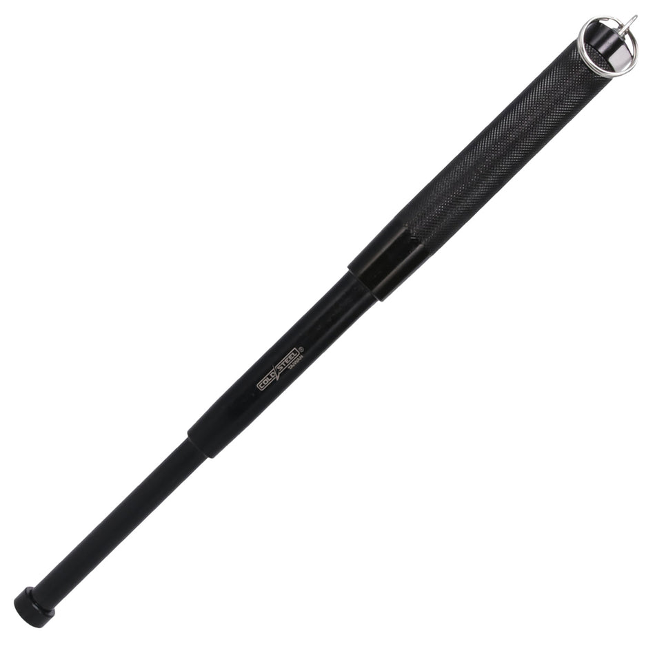 Cold Steel Expandable Steel Baton 7 to 12" Black Includes Key Ring CSBT12