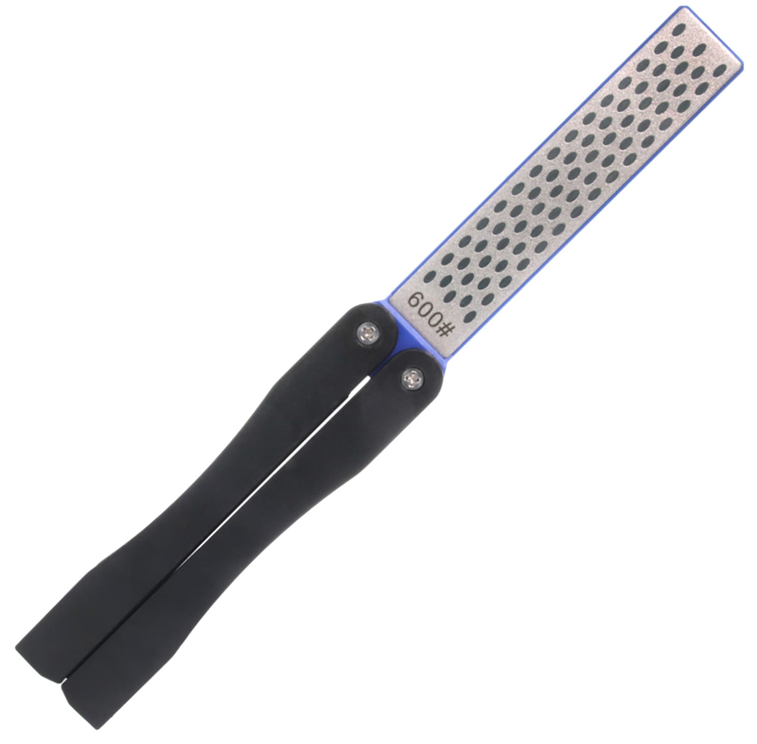 Cold Steel CSKSDSDW Black Double-Sided Diamond Sharpener, 360 & 600 Grit, Folding
