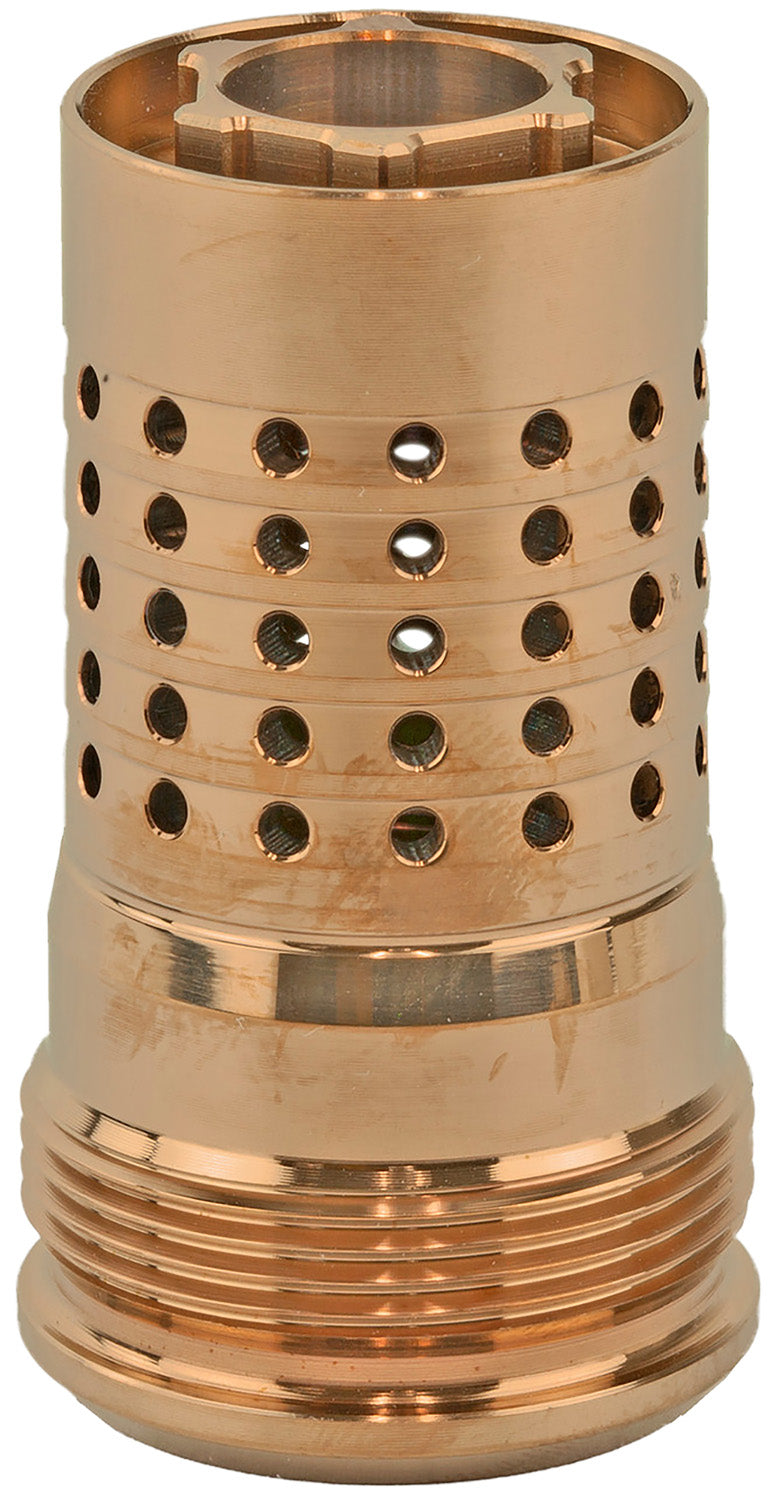 Q LLC Cherry Bomb 9mm 1/2"-28 Taper Mount Muzzle Brake 17-4 Stainless Steel