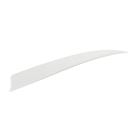 Trueflight White 5" Shield Cut LW Arrow Fletching Feathers 100 pk.