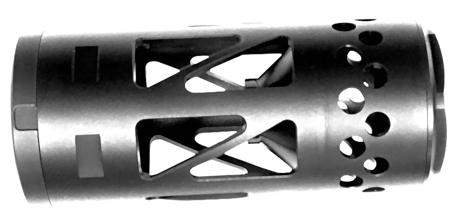 Energetic Armament EA31 5.56mm 1/2x28 Nitride Muzzle Device with Direct Thread Adapter