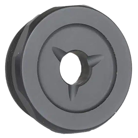 JK Armament 155 Pro 30 Caliber Flash Reducer End Cap Ti6AL4V Titanium Black 1.375x24