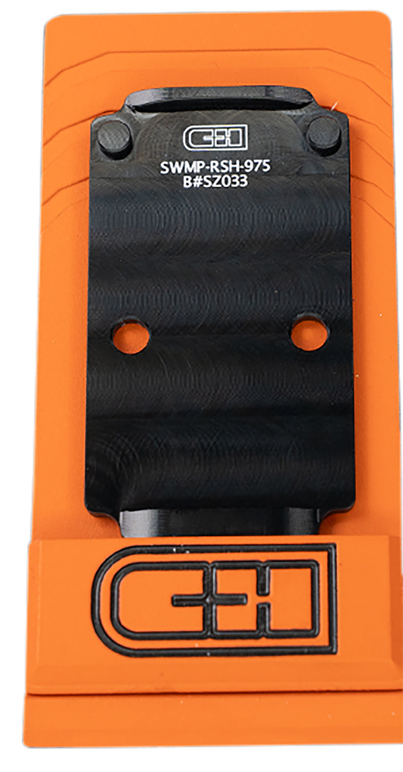 C&H Precision S&W M2.0 C.O.R.E. Black Anodized Adapter Plate, Trijicon/Holosun Pattern