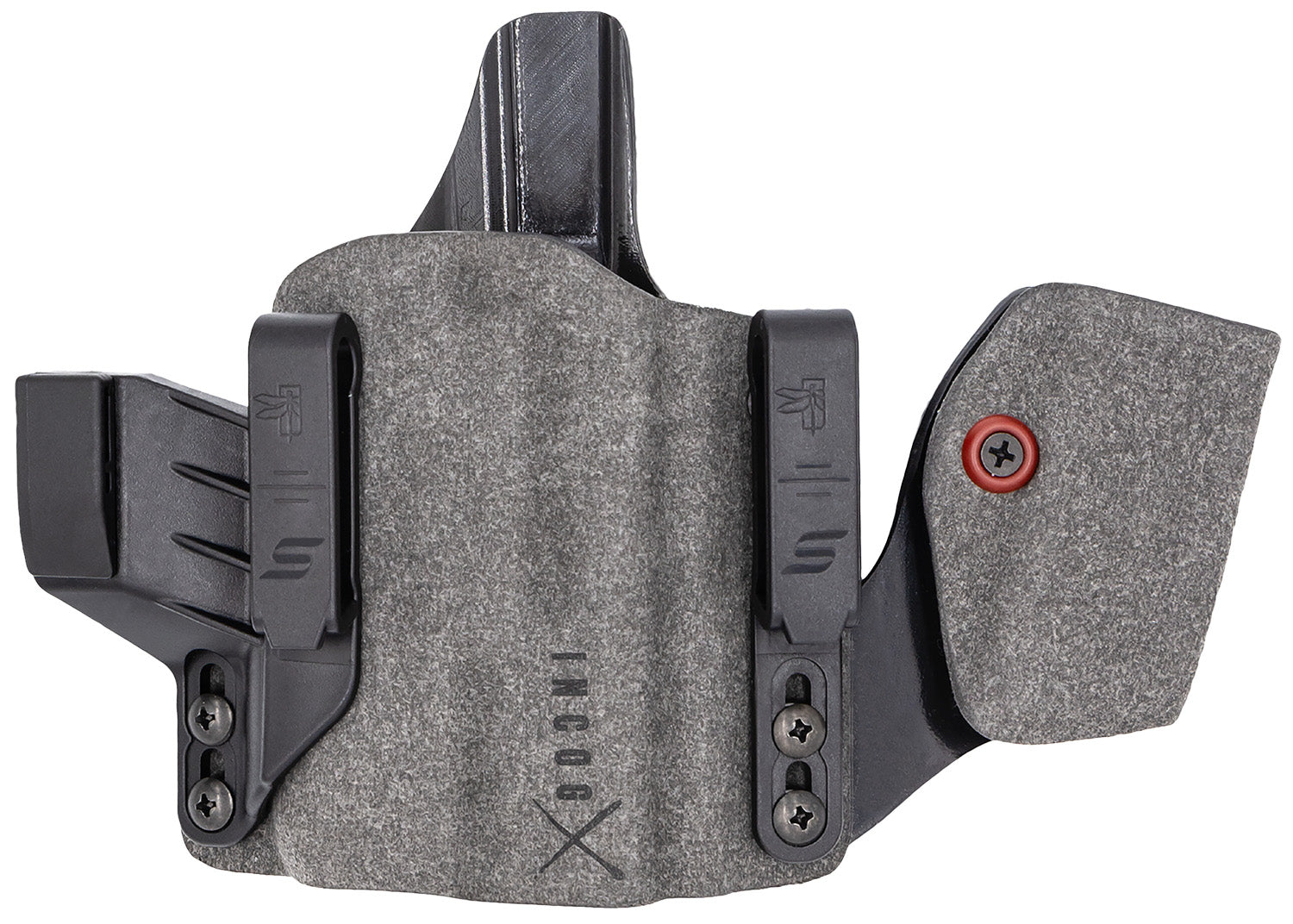 Safariland IncogX Inside-the-Waistband Holster w/Mag Caddy Black/Gray Boltaron Glock 17/19 RH