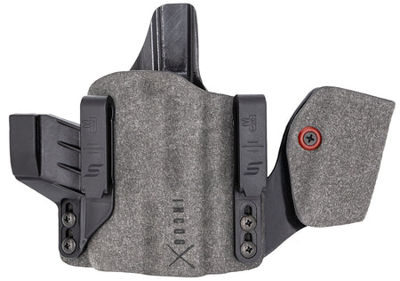 Safariland IncogX Inside-the-Waistband Holster w/Mag Caddy Black/Gray Boltaron Glock 43X/48 RH