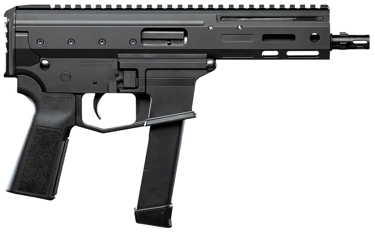 Angstadt Arms MDP-9 9mm 27+1 6" Black Melonite Threaded Barrel Pistol