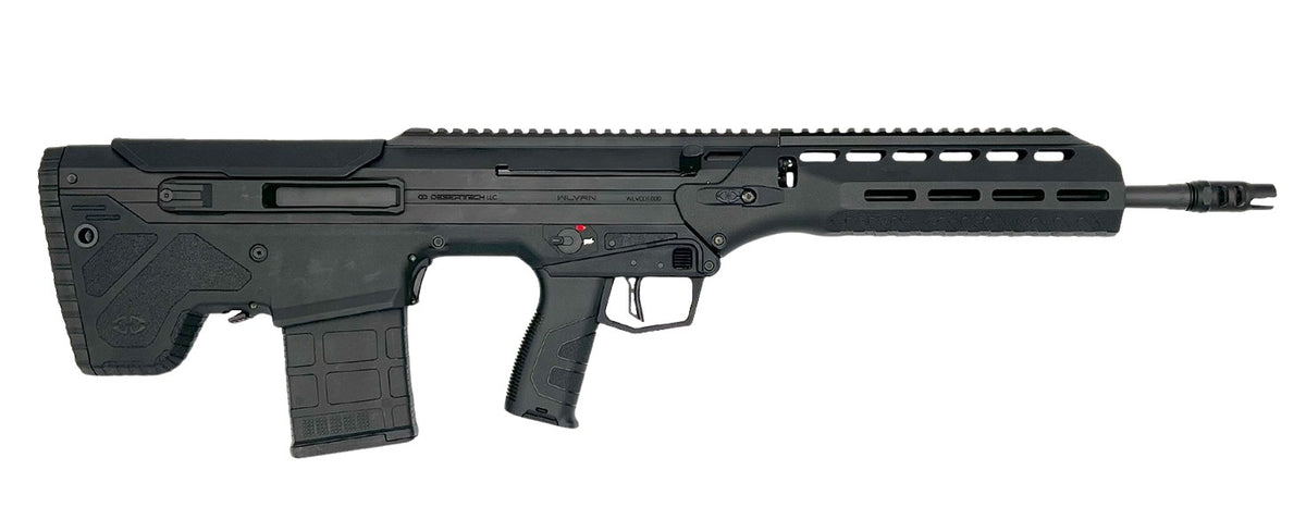 Desert Tech WLVRN 223 Rem/5.56 NATO 30+1 20" Rifle with Black Steel Threaded Barrel, Picatinny Rail, M-LOK Handguard, and Ambidextrous Polymer Chassis