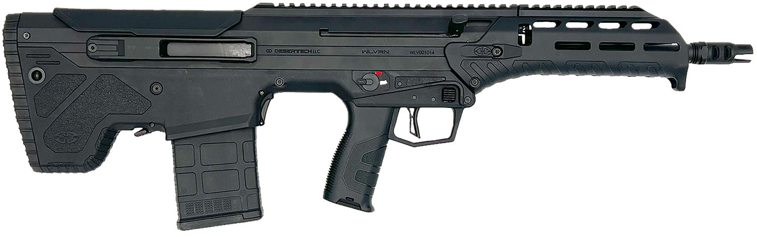 Desert Tech WLVRN 300 Blackout 30+1 16" Rifle - Black Steel Threaded Barrel, M-LOK Handguard, Ambidextrous Chassis