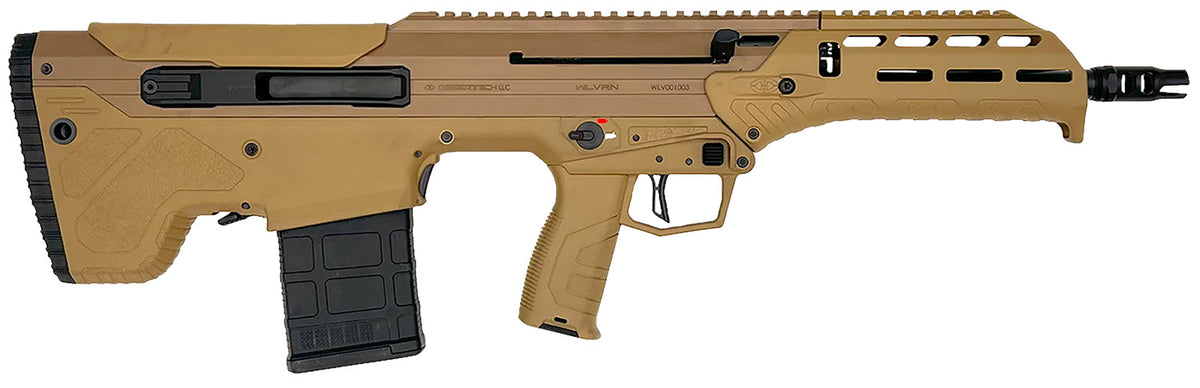 Desert Tech WLVRN 5.56 NATO 16in 30-Round Rifle - FDE