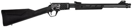 Rossi RP22 .22 LR Rifle, 15+1, 18" Black Polished Alloy Steel Barrel, Engraved Eagle Receiver