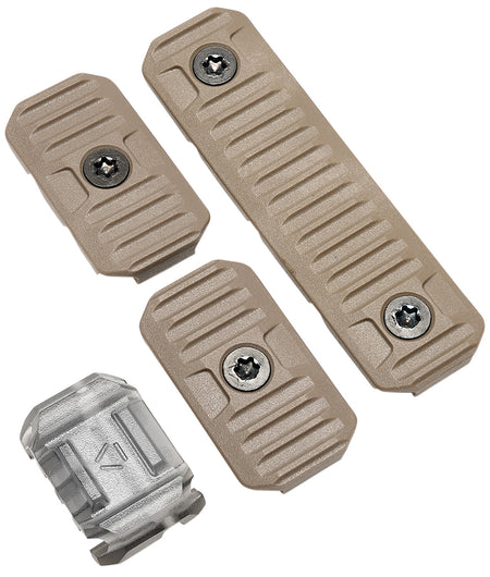 Strike Industries Next Generation Squad Weapon Wire Management Kit Tan ARCMSRAIL