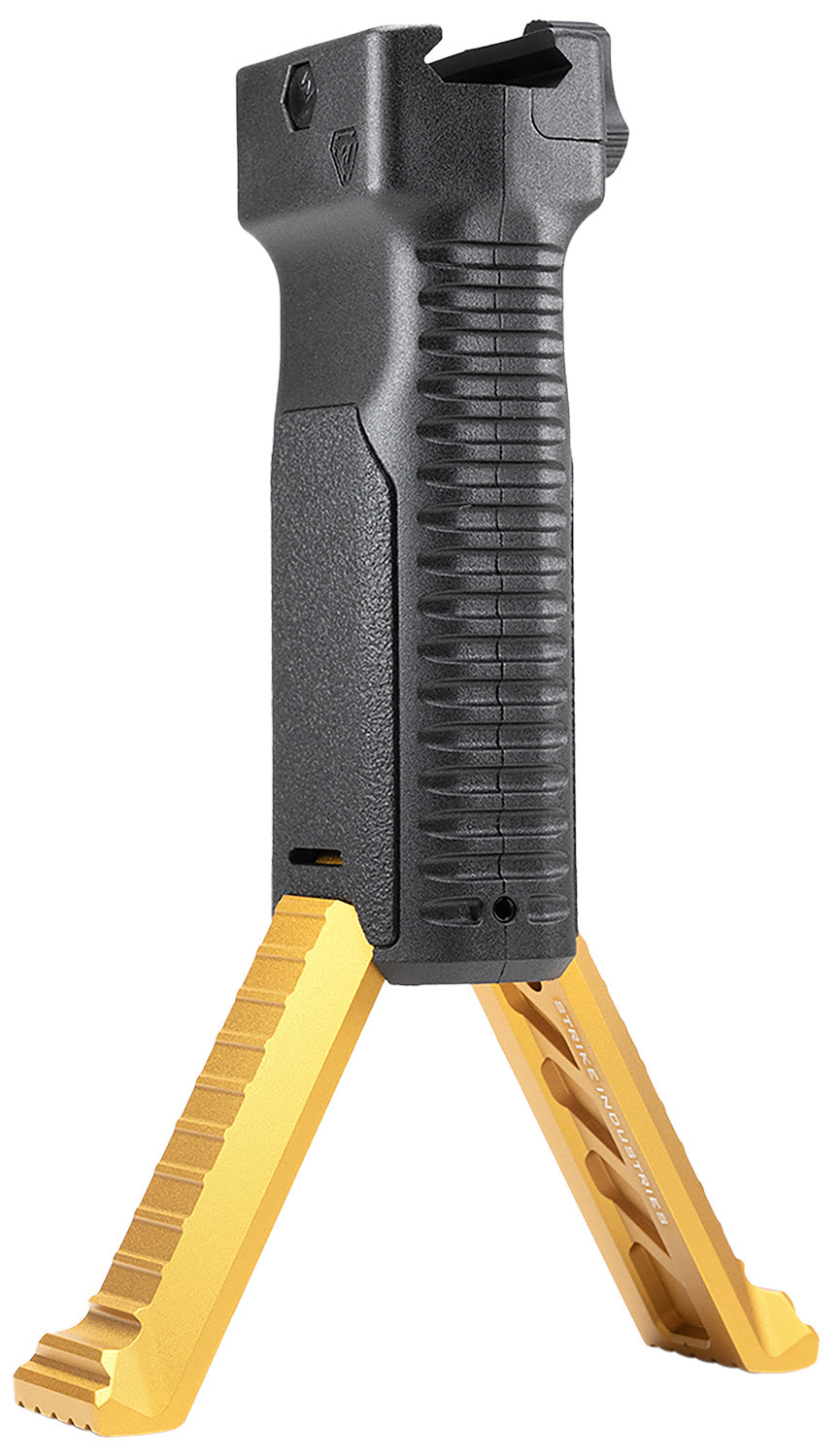Strike Industries ARALBIPODTITAN Rifle Bipod Grip Titan Polymer Aluminum Legs