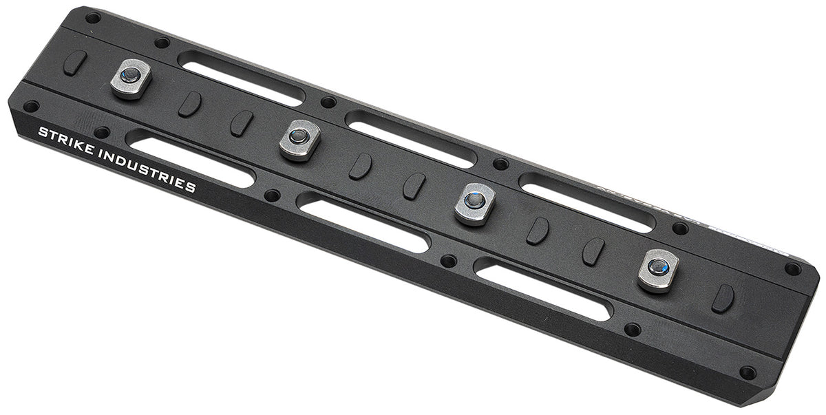 Strike Industries M-LOK to ARCA Swiss Rail Adapter 6.8" Black Anodized