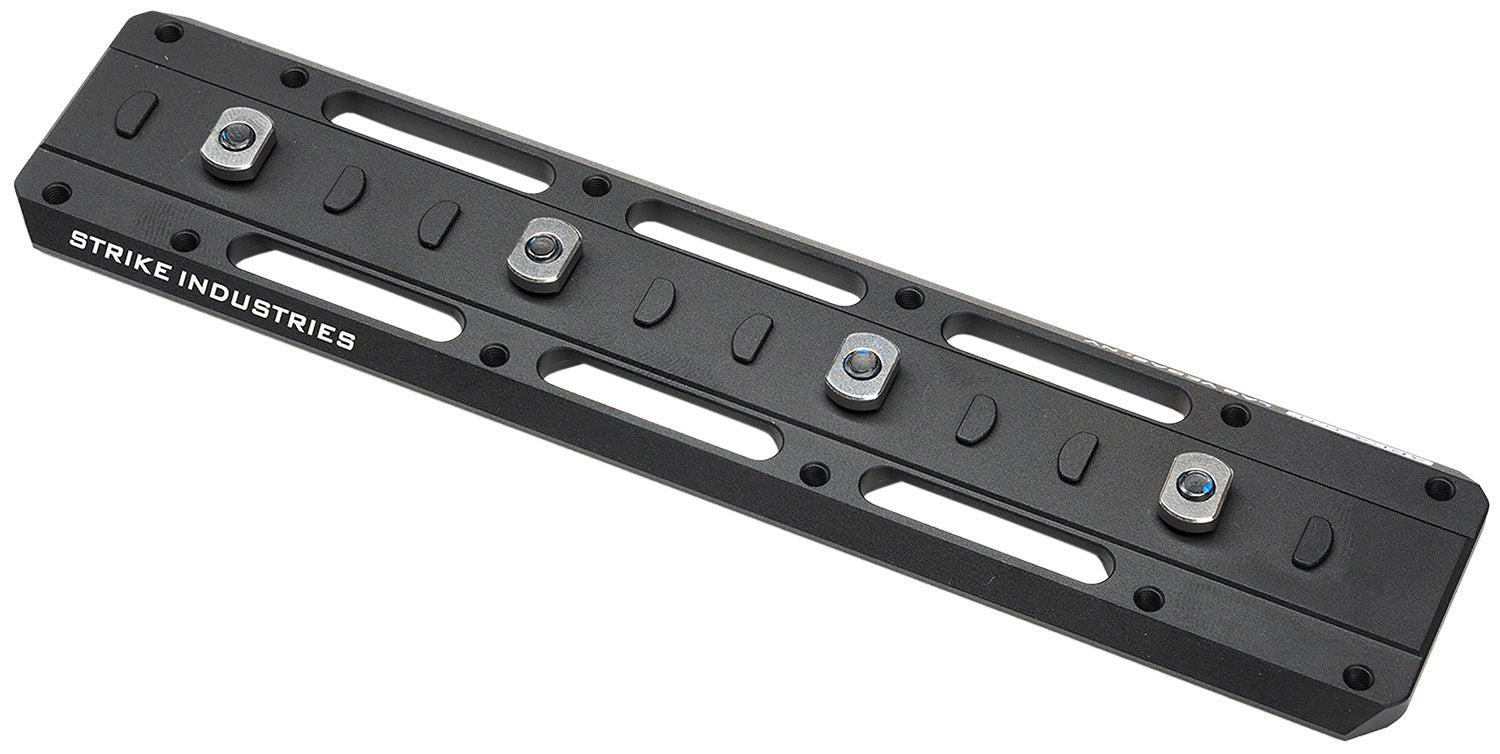 Strike Industries M-LOK to ARCA Swiss Rail Adapter 6.8" Black Anodized