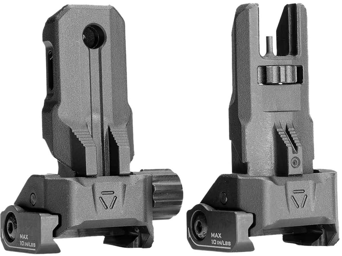 Strike Industries SPBUS Folding Polymer Backup Sights for AR-15
