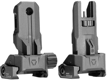 Strike Industries SPBUS Folding Polymer Backup Sights for AR-15