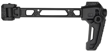 Strike Industries Dual Folding Stock Brace Adapter Black 6061-T6 Aluminum 9.44 Inch OAL Picatinny